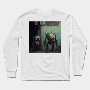 Drawings of robots Long Sleeve T-Shirt